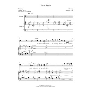 Ghost Train (for baritone and piano)
